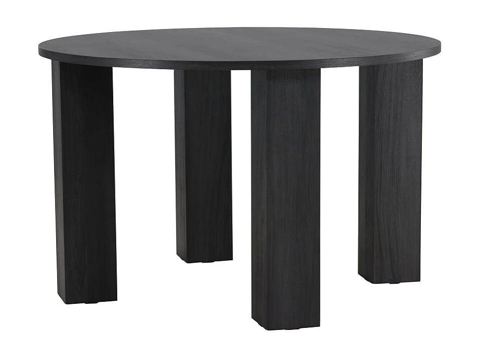 Table à Manger Design "Juno" 120cm Noir