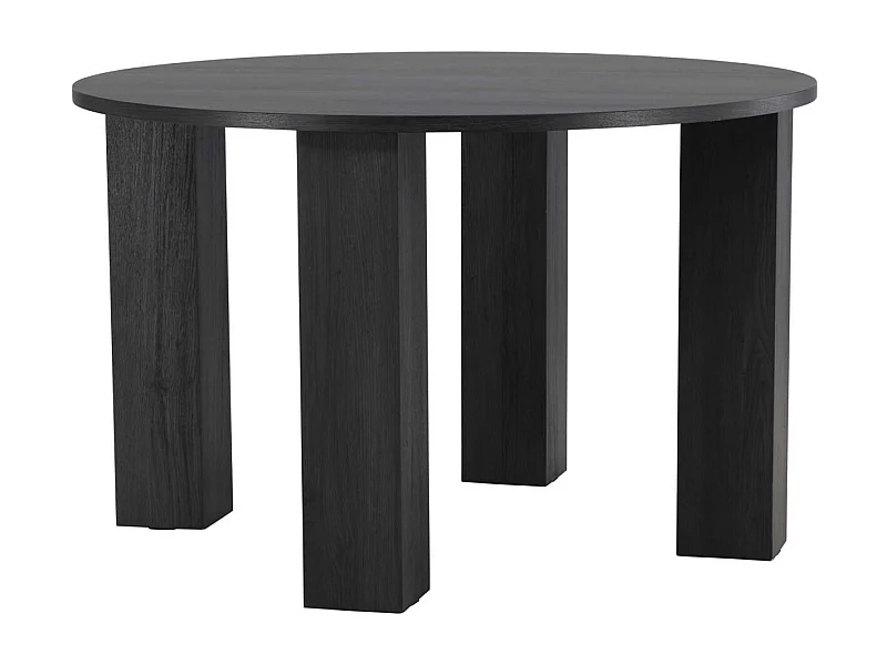 Table à Manger Design "Juno" 120cm Noir