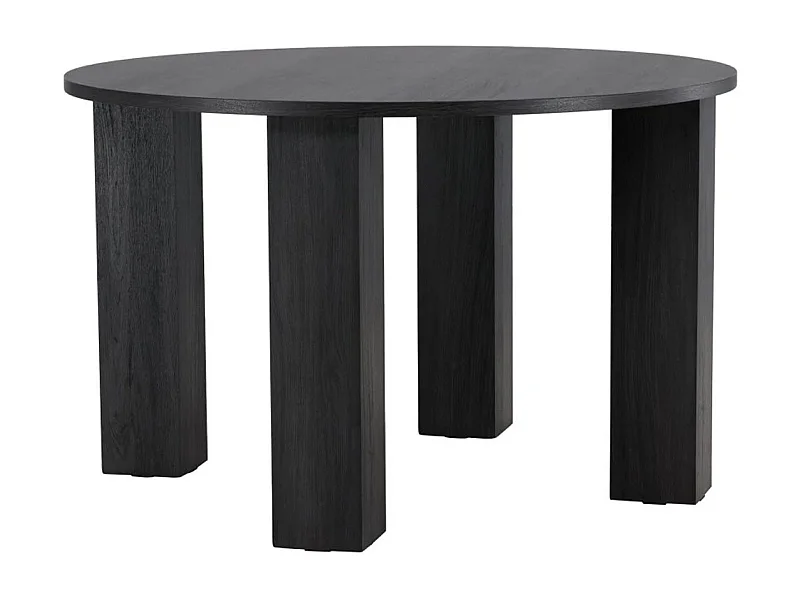 Table à Manger Design "Juno" 120cm Noir