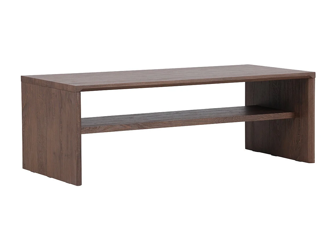 Table Basse Design "Telemarket" 100cm Marron