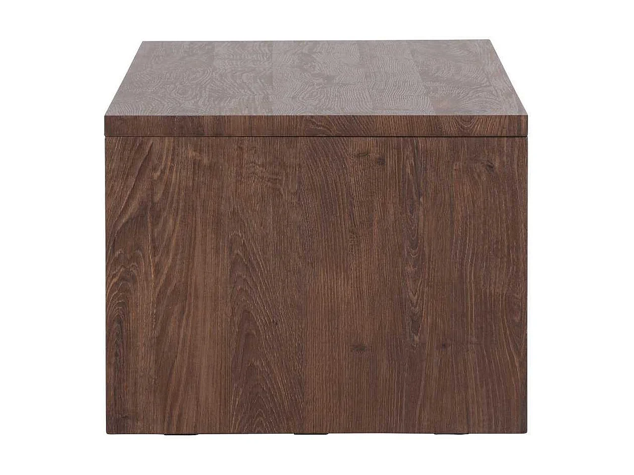 Table Basse Design "Telemarket" 100cm Marron