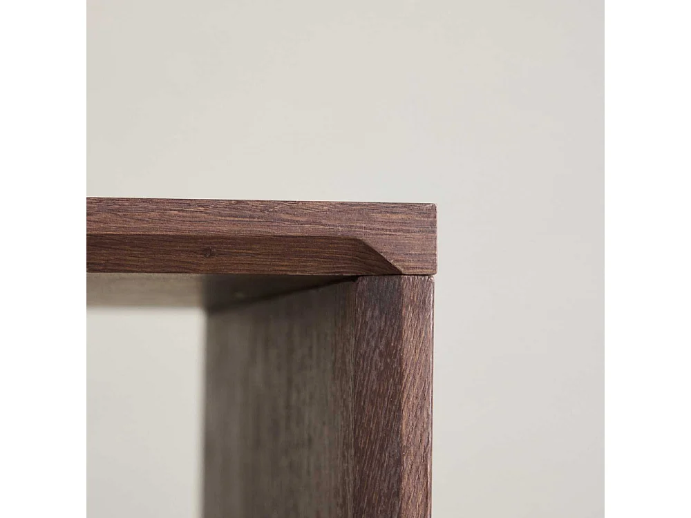 Table Basse Design "Telemarket" 100cm Marron