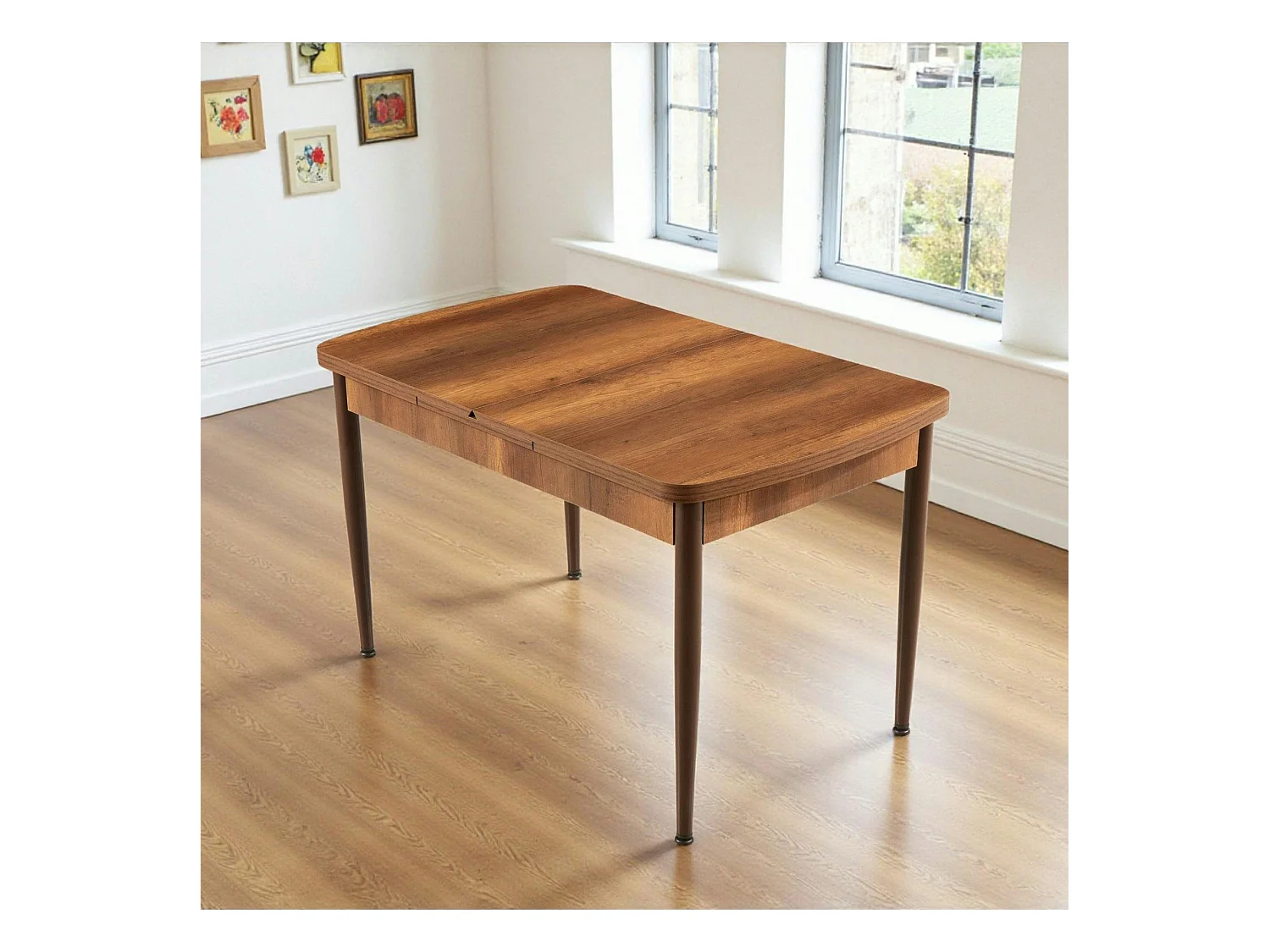 Table à manger vintage extensible 132-170 cm AROLA