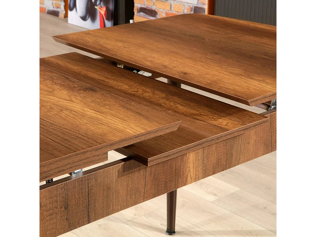 Table à manger vintage extensible 132-170 cm AROLA