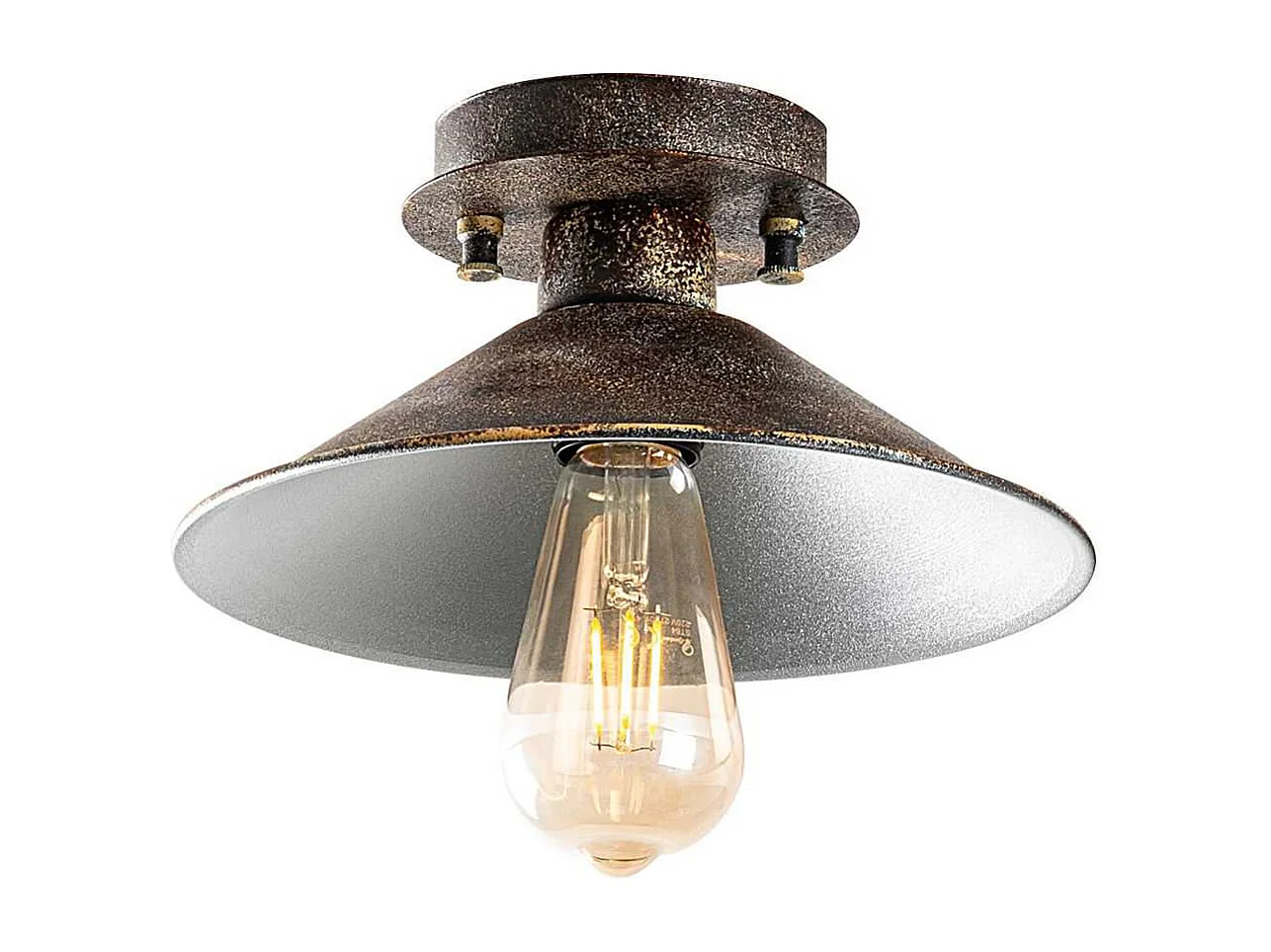 Deckenleuchte Metall E27 Vintage-Design Ostel - Vintage