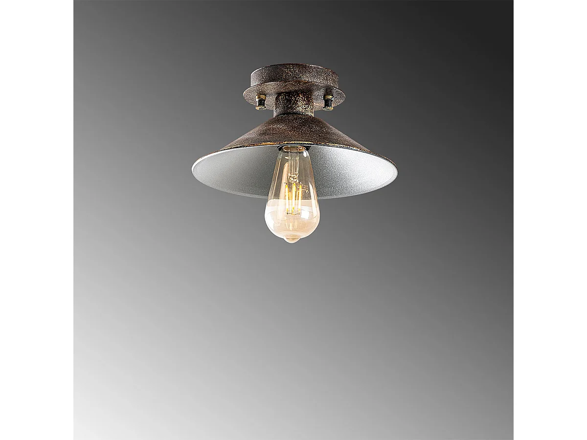Deckenleuchte Metall E27 Vintage-Design Ostel - Vintage