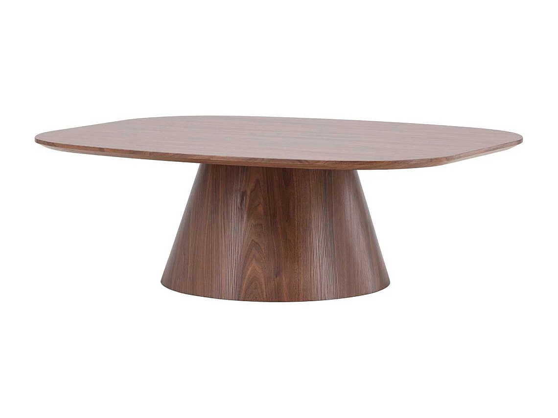Table Basse Design "Lanzo" 120cm Moka