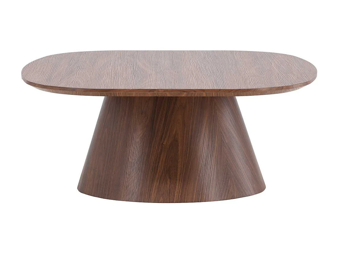 Table Basse Design "Lanzo" 120cm Moka