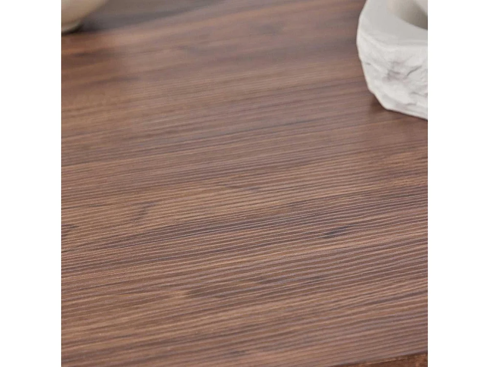 Table Basse Design "Lanzo" 120cm Moka