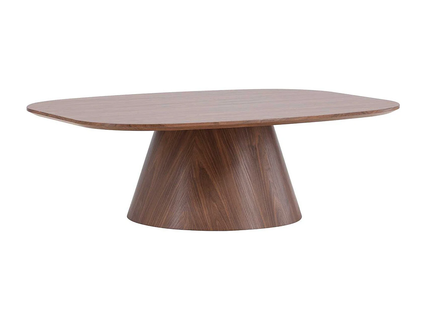 Table Basse Design "Lanzo" 120cm Marron