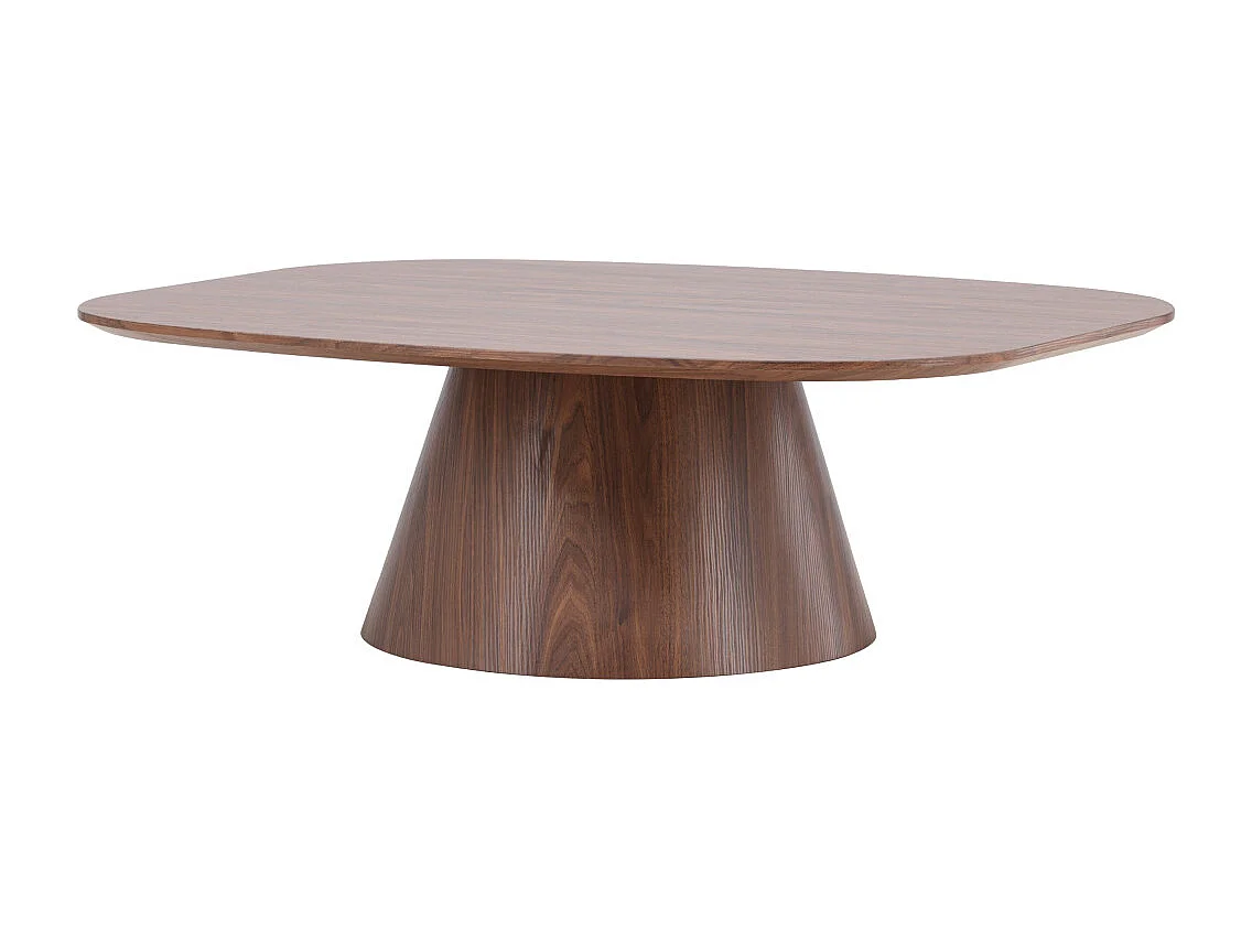 Table Basse Design "Lanzo" 120cm Marron