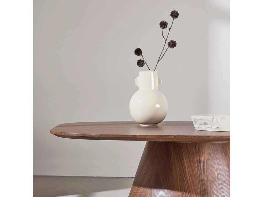 Table Basse Design "Lanzo" 120cm Marron