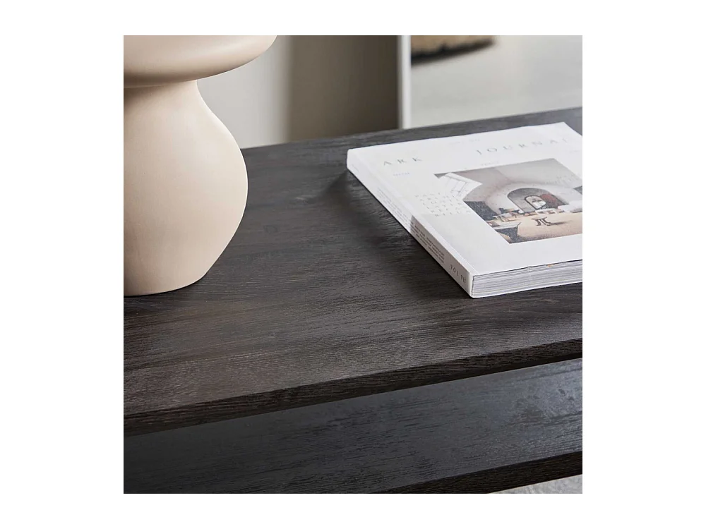 Table Basse Design "Telemarket" 100cm Noir