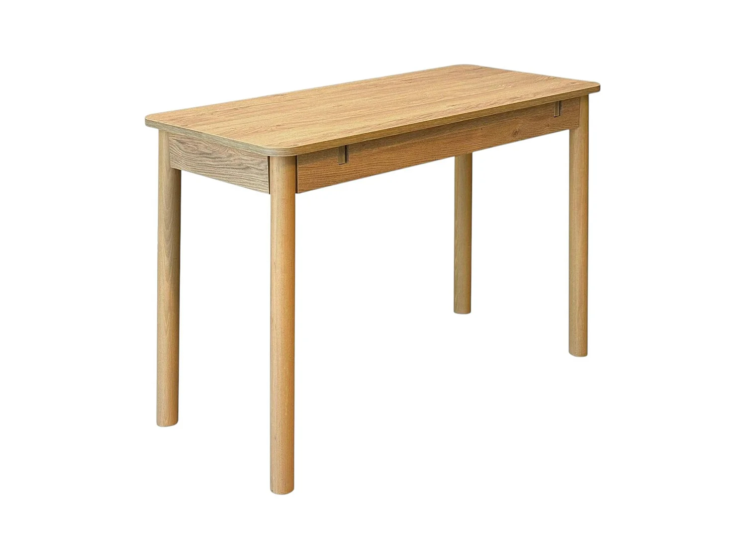 Table pliante cuisine plateau effet bois 50-70 cm ORINA