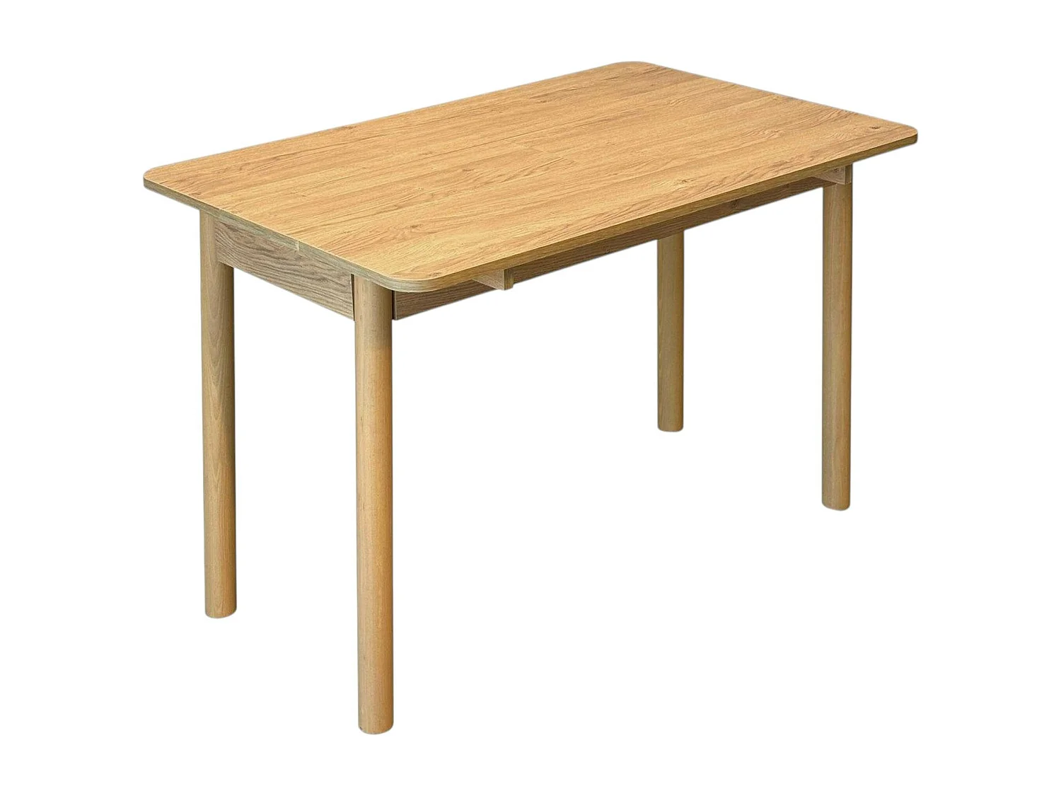 Table pliante cuisine plateau effet bois 50-70 cm ORINA