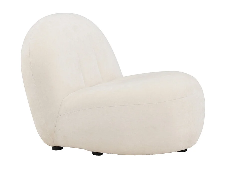 Omaha Sessel weiß, schwarz.