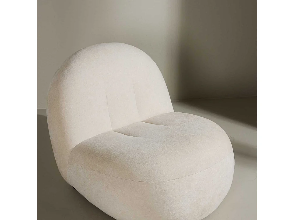 Omaha Sessel weiß, schwarz.