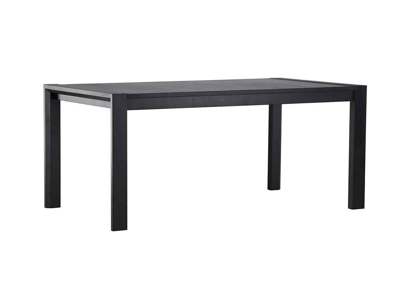 Table à Manger Extensible en Bois "Slider" 170-250cm Noir
