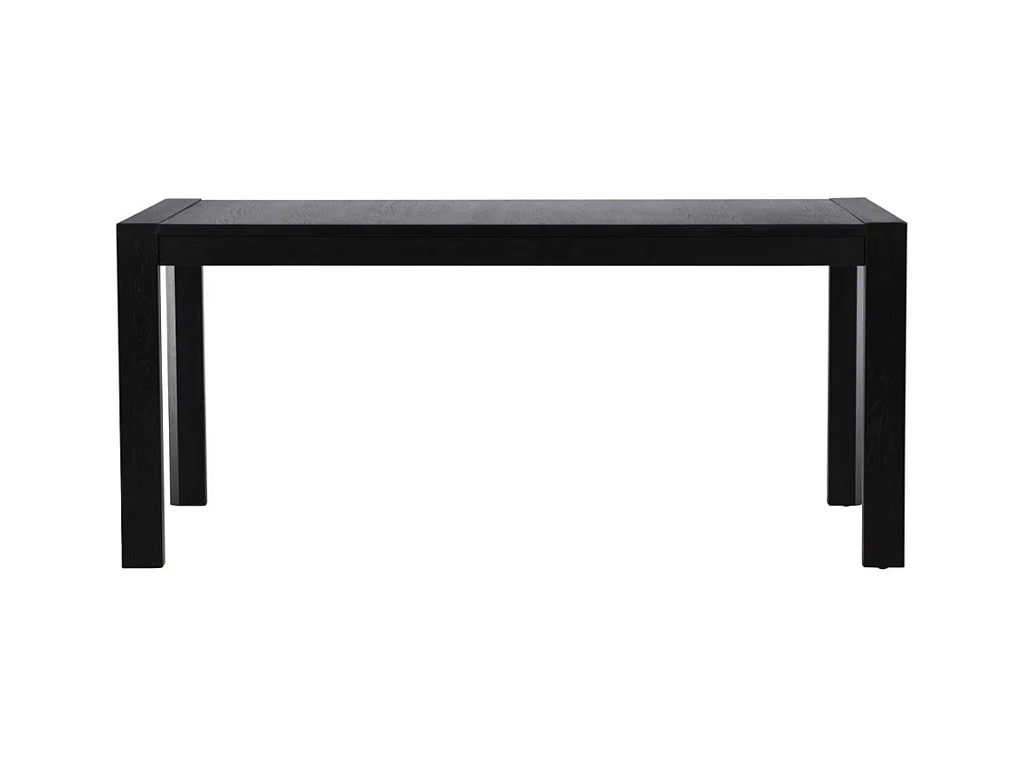 Table à Manger Extensible en Bois "Slider" 170-250cm Noir