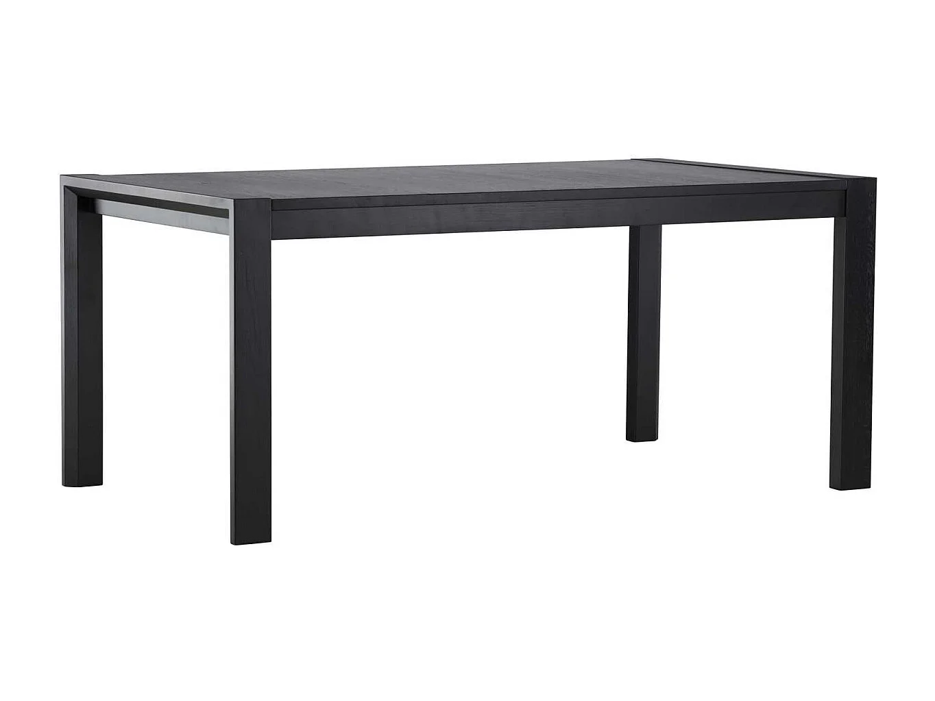 Table à Manger Extensible en Bois "Slider" 170-250cm Noir