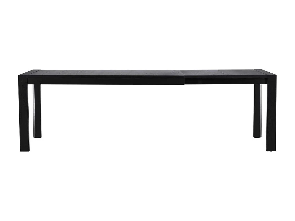 Table à Manger Extensible en Bois "Slider" 170-250cm Noir