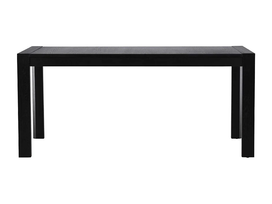 Table à Manger Extensible en Bois "Slider" 170-250cm Noir
