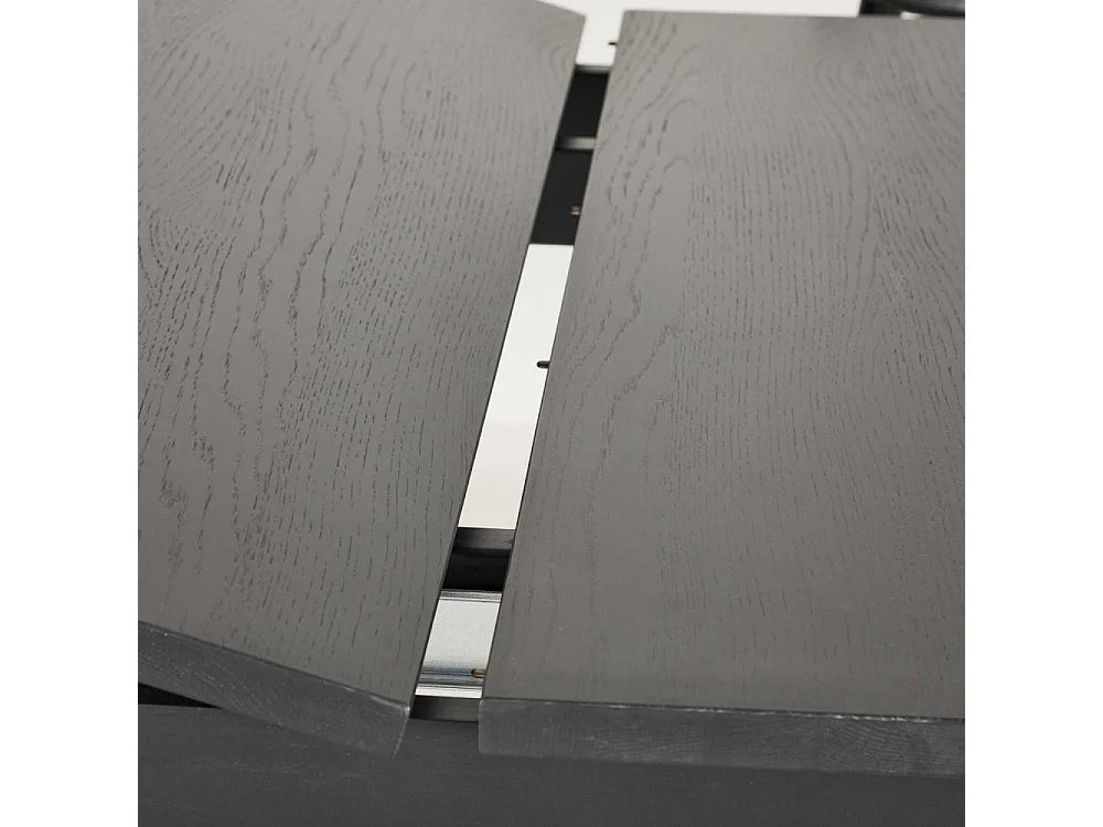 Table à Manger Extensible en Bois "Slider" 170-250cm Noir