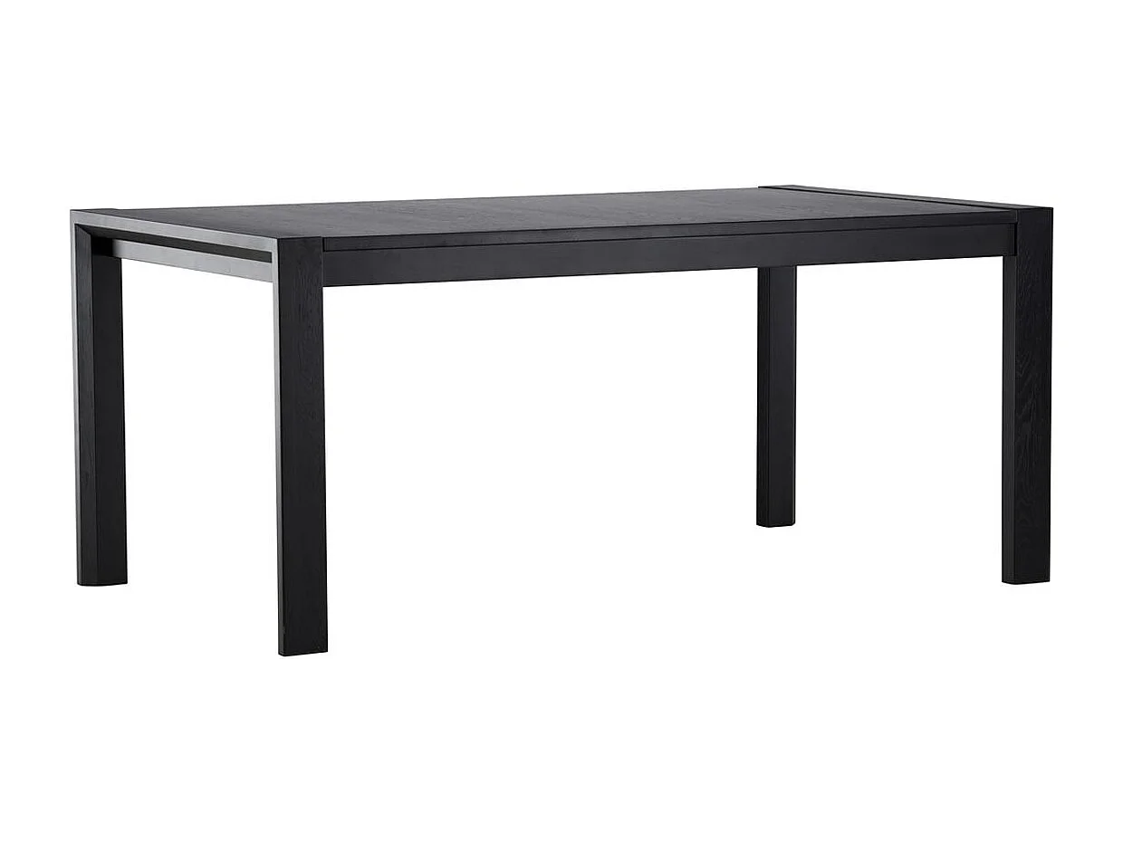Table à Manger Extensible en Bois "Slider" 170-250cm Noir