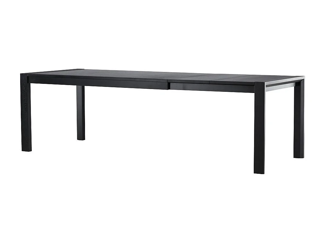 Table à Manger Extensible en Bois "Slider" 170-250cm Noir