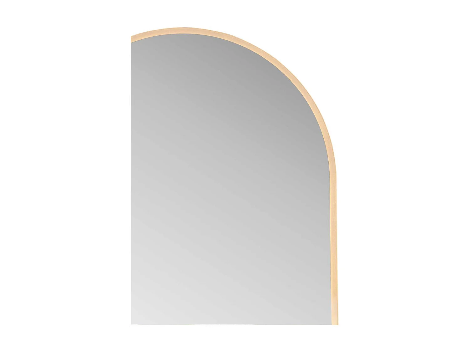 Miroir Design "Skeppsvik" 185cm Argent