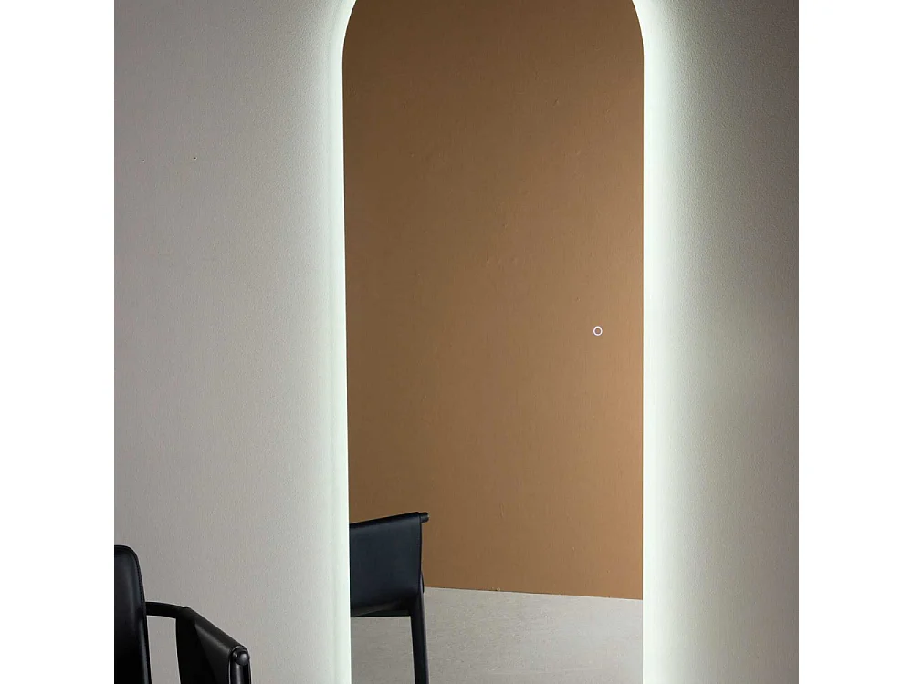 Miroir Design "Skeppsvik" 185cm Argent