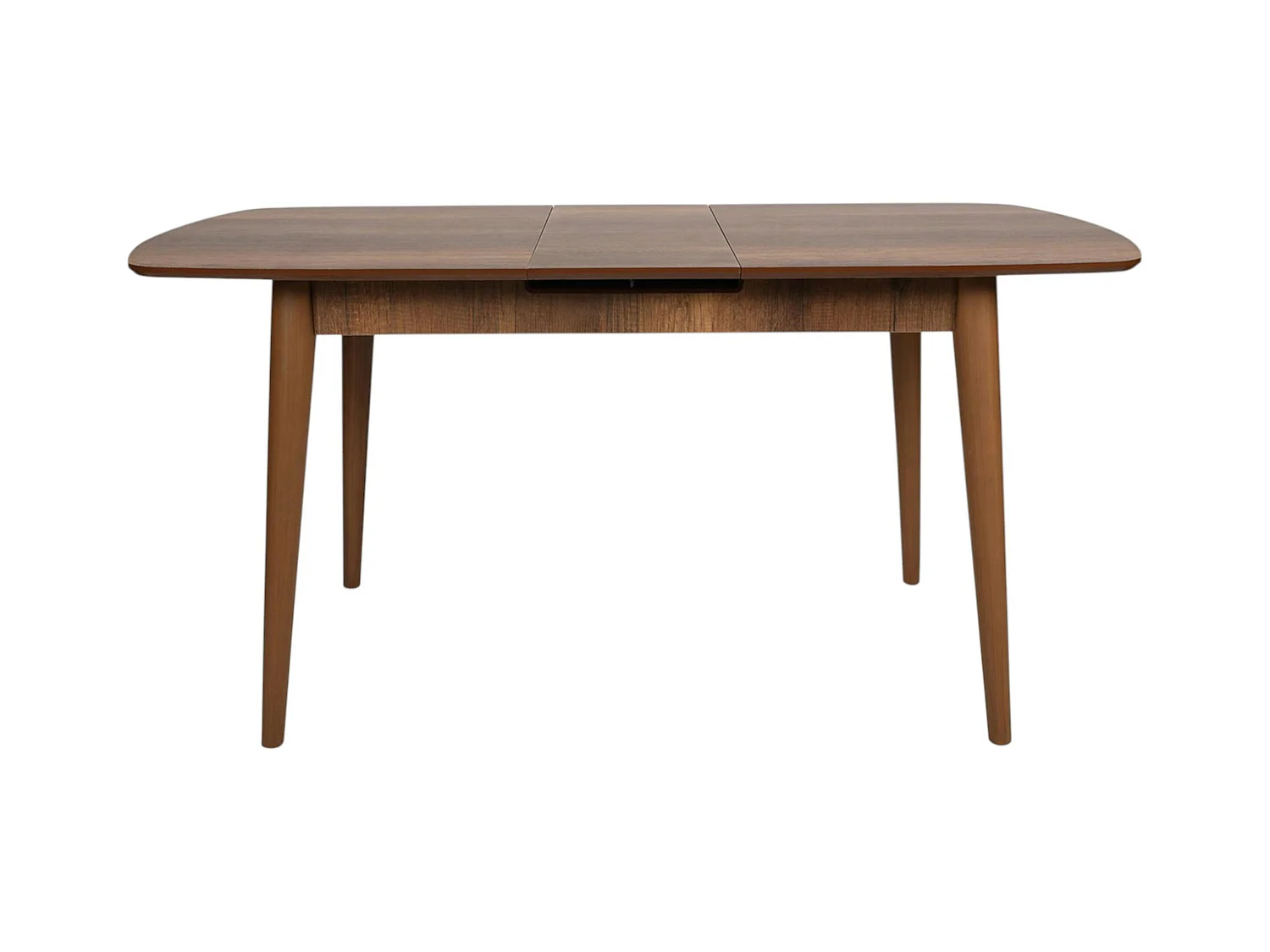 Table extensible vintage effet noyer 130-160 cm UMEA