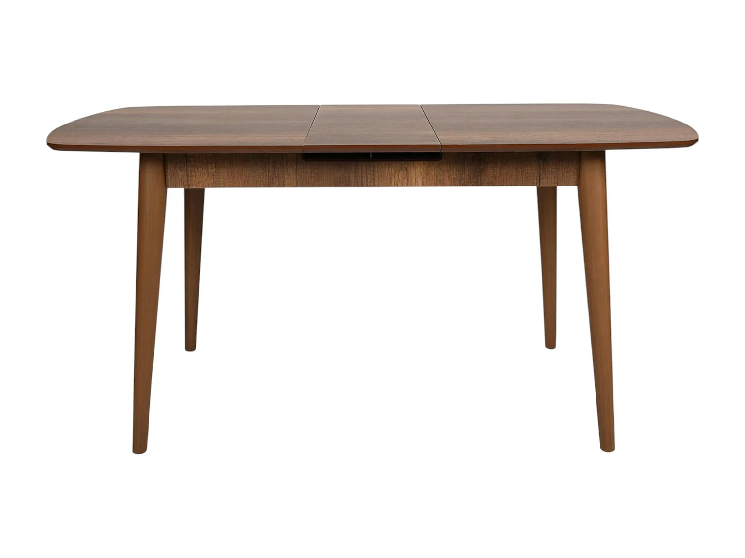 Table extensible vintage effet noyer 130-160 cm UMEA