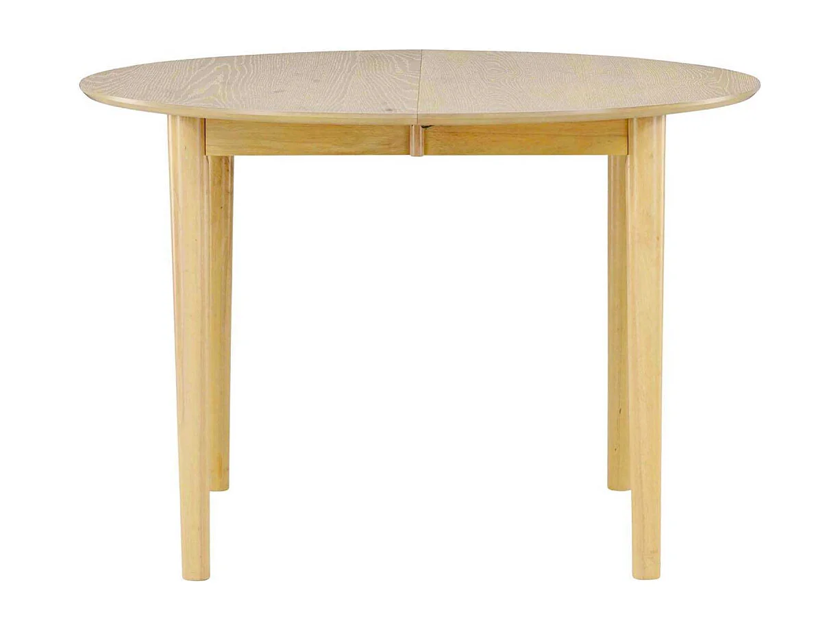 Table à Manger Extensible "Gilda" 110-150cm Naturel
