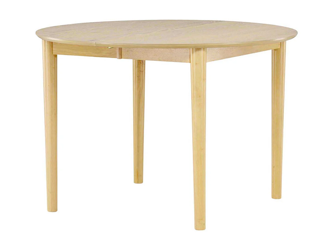 Table à Manger Extensible "Gilda" 110-150cm Naturel
