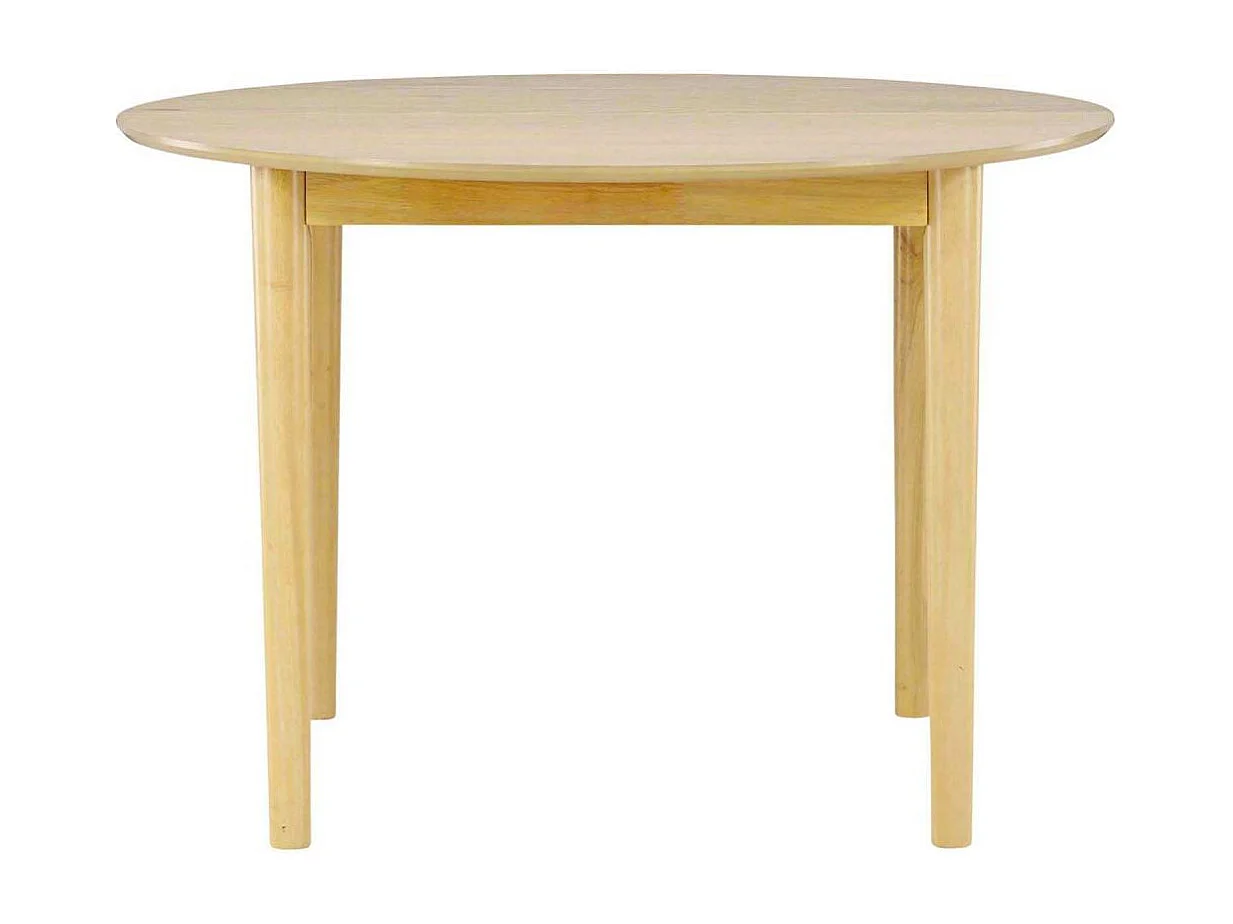 Table à Manger Extensible "Gilda" 110-150cm Naturel