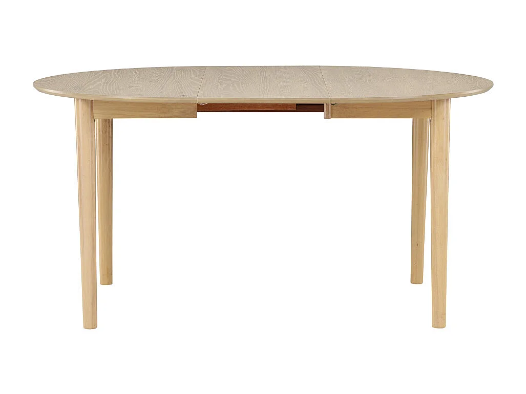 Table à Manger Extensible "Gilda" 110-150cm Naturel