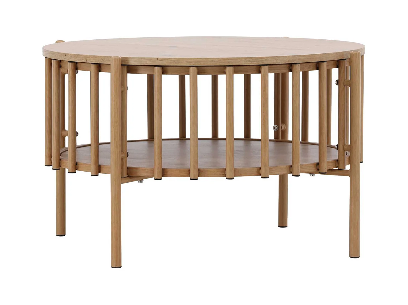 Table Basse Design "Rubbo" 80cm Naturel
