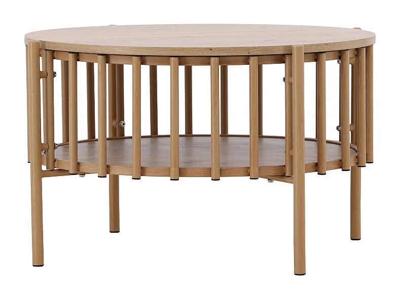 Table Basse Design "Rubbo" 80cm Naturel