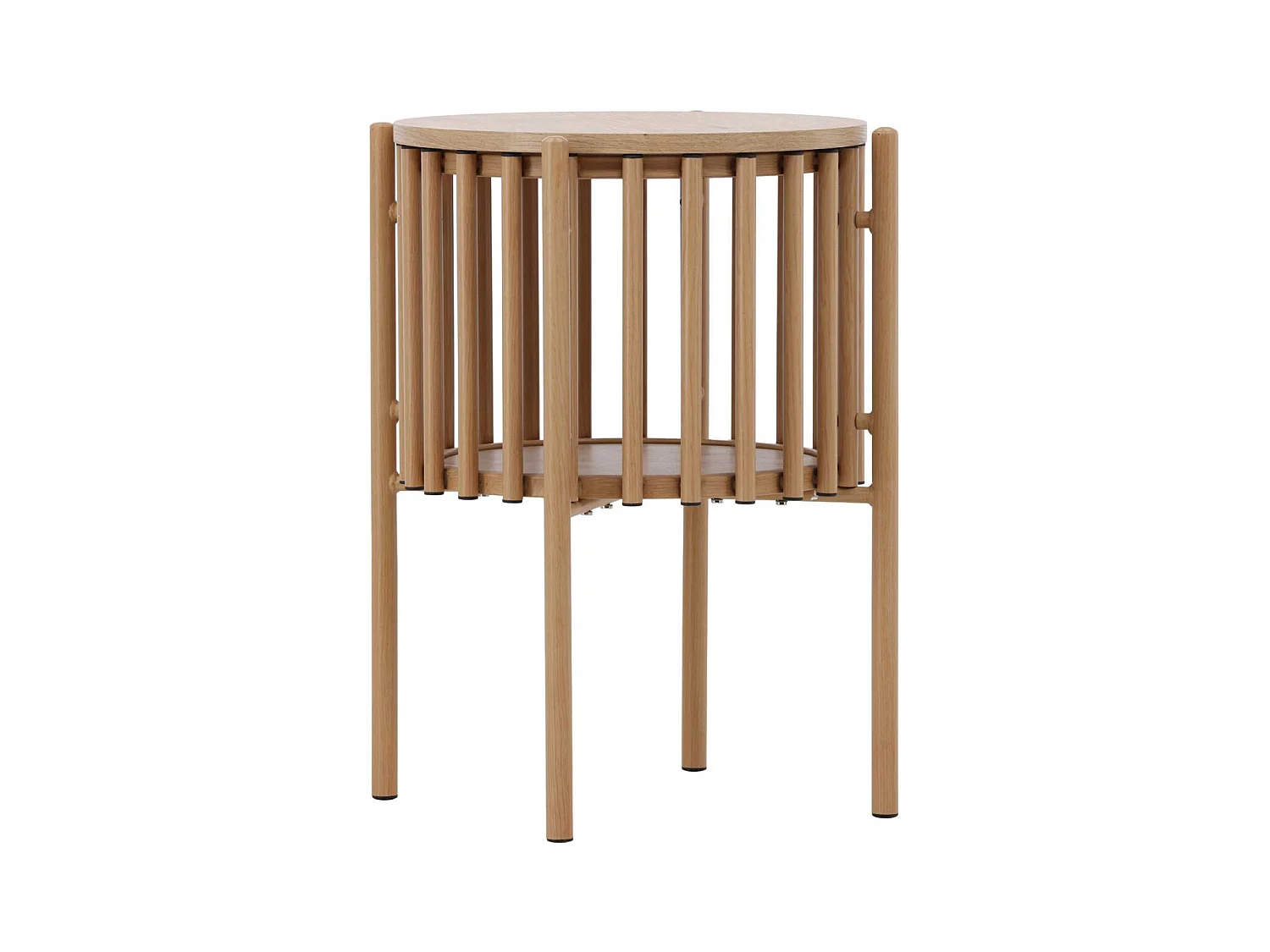 Table d'Appoint Design "Rubbo" 65cm Naturel