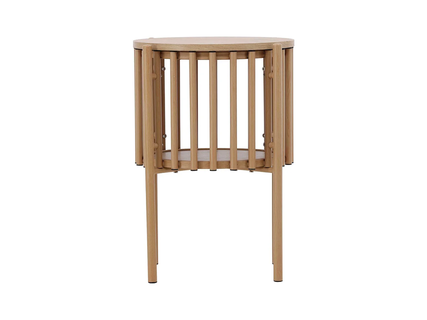 Table d'Appoint Design "Rubbo" 65cm Naturel