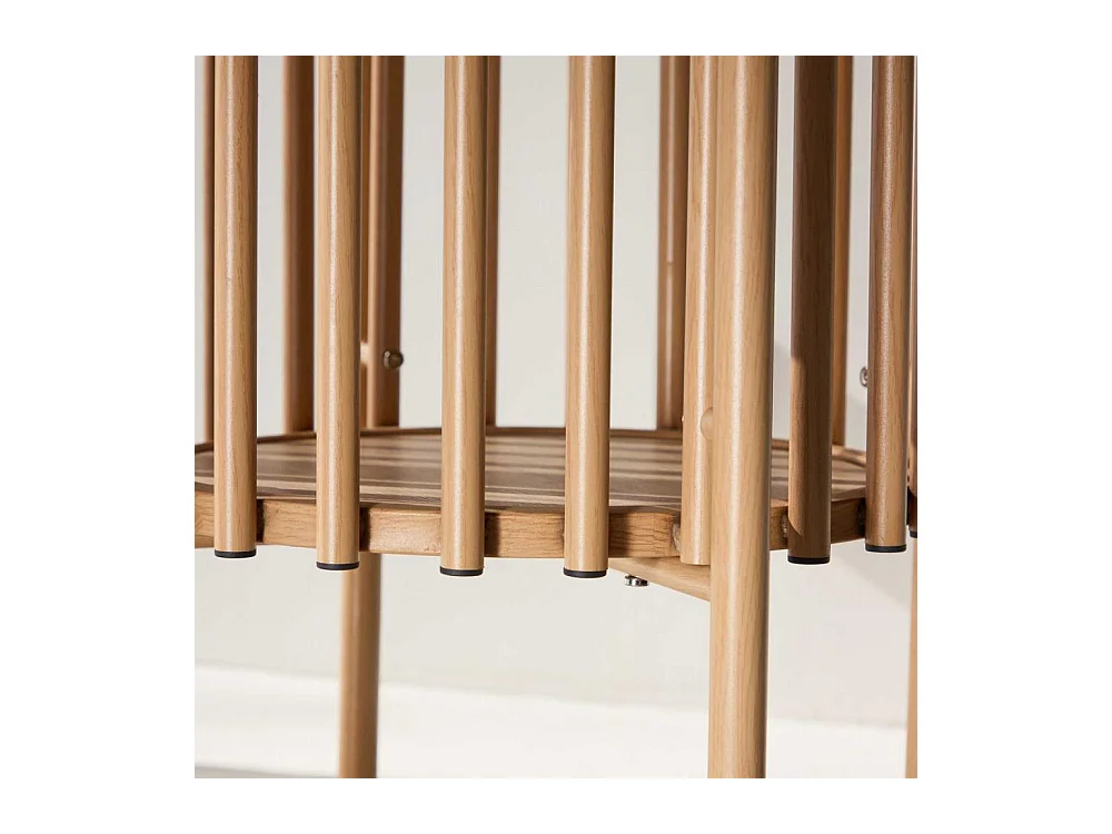 Table d'Appoint Design "Rubbo" 65cm Naturel