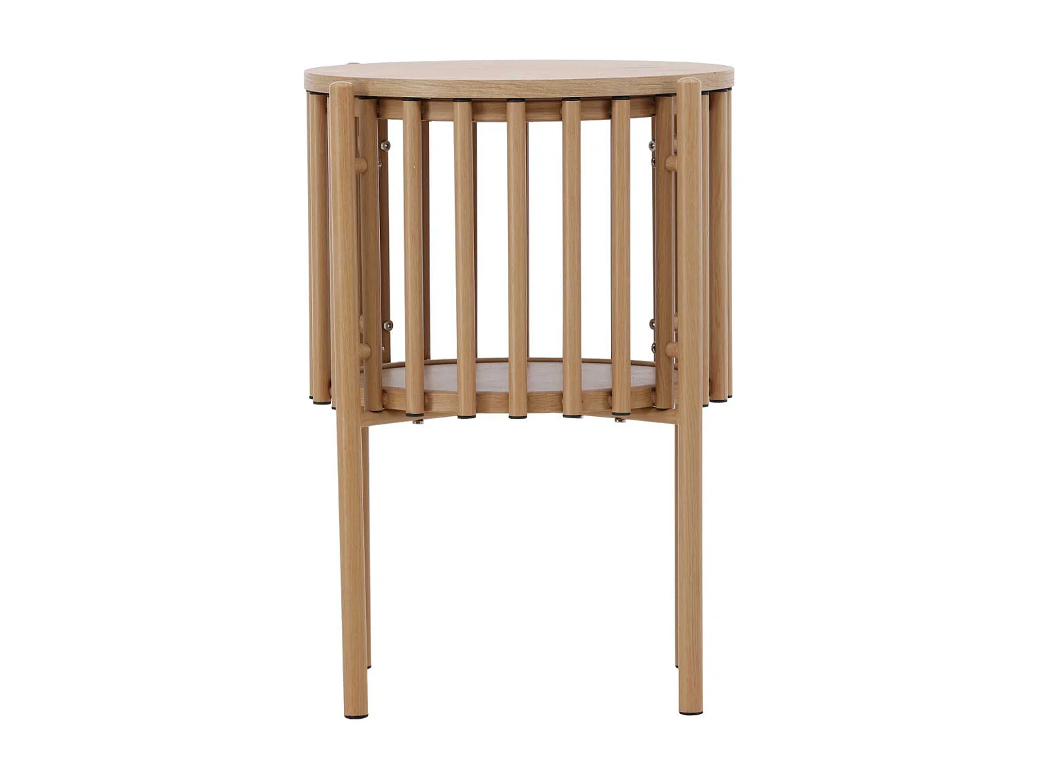 Table d'Appoint Design "Rubbo" 65cm Naturel