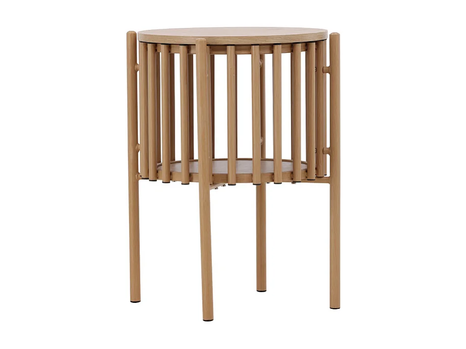 Table d'Appoint Design "Rubbo" 65cm Naturel