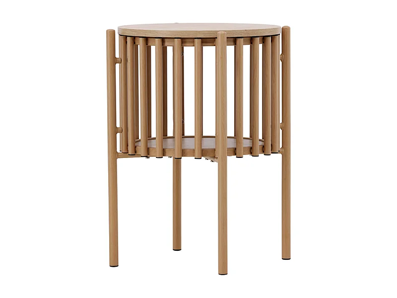Table d'Appoint Design "Rubbo" 65cm Naturel