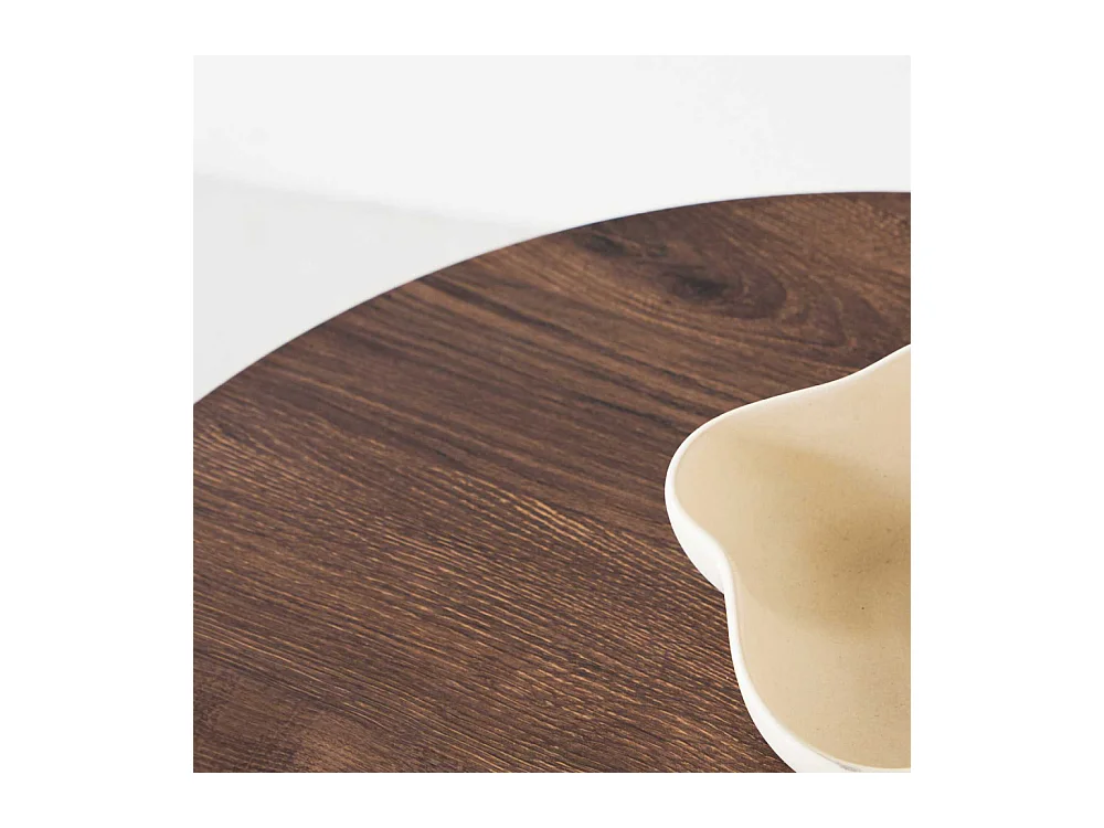 Table Basse Design "Tekla" 60cm Marron