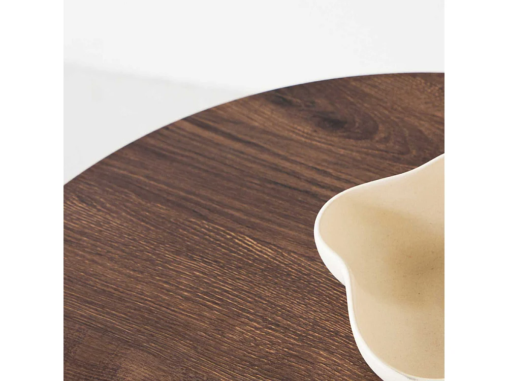 Table Basse Design "Tekla" 60cm Marron