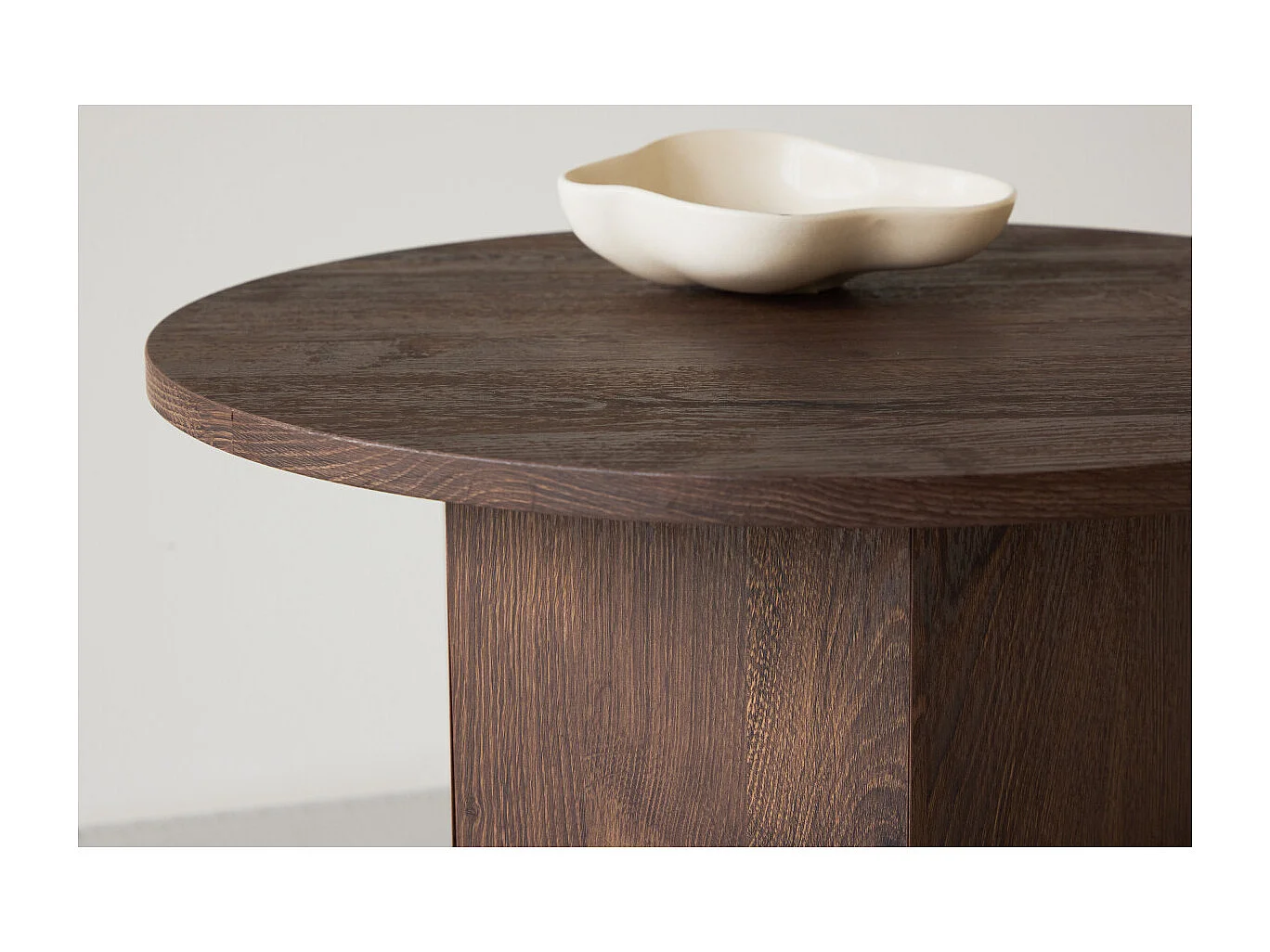 Table Basse Design "Tekla" 60cm Marron