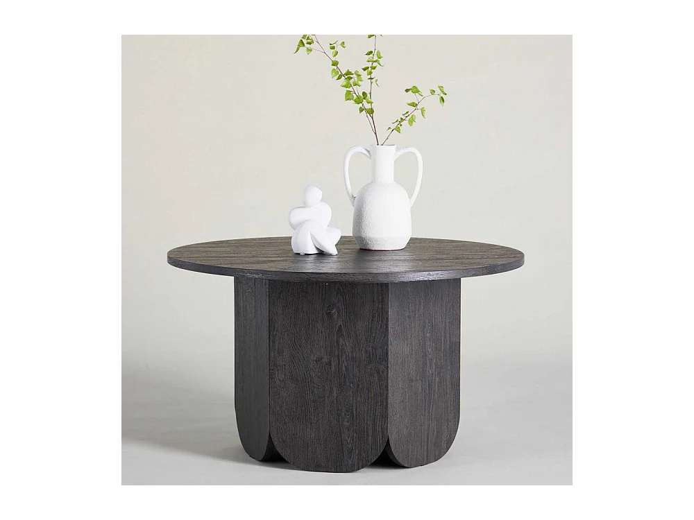 Table Basse Design "Tekla" 80cm Noir