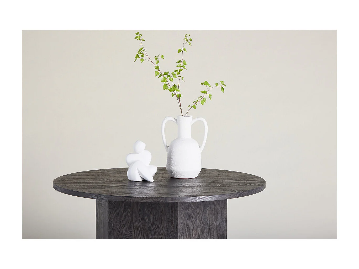 Table Basse Design "Tekla" 80cm Noir